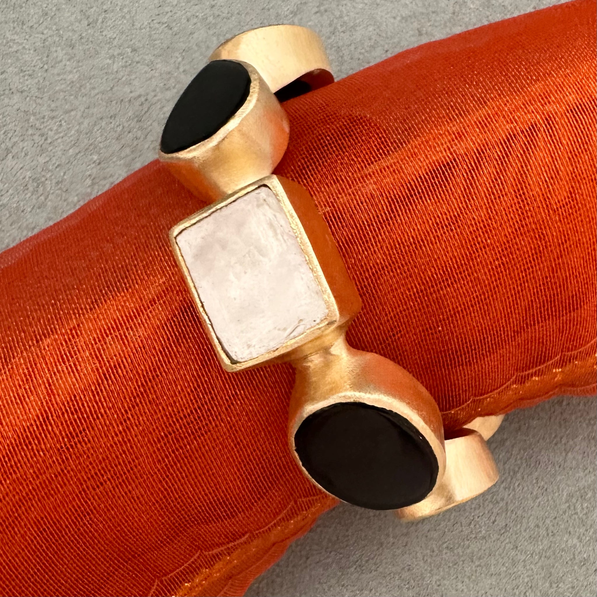 Yatra Gold Finish Cuff