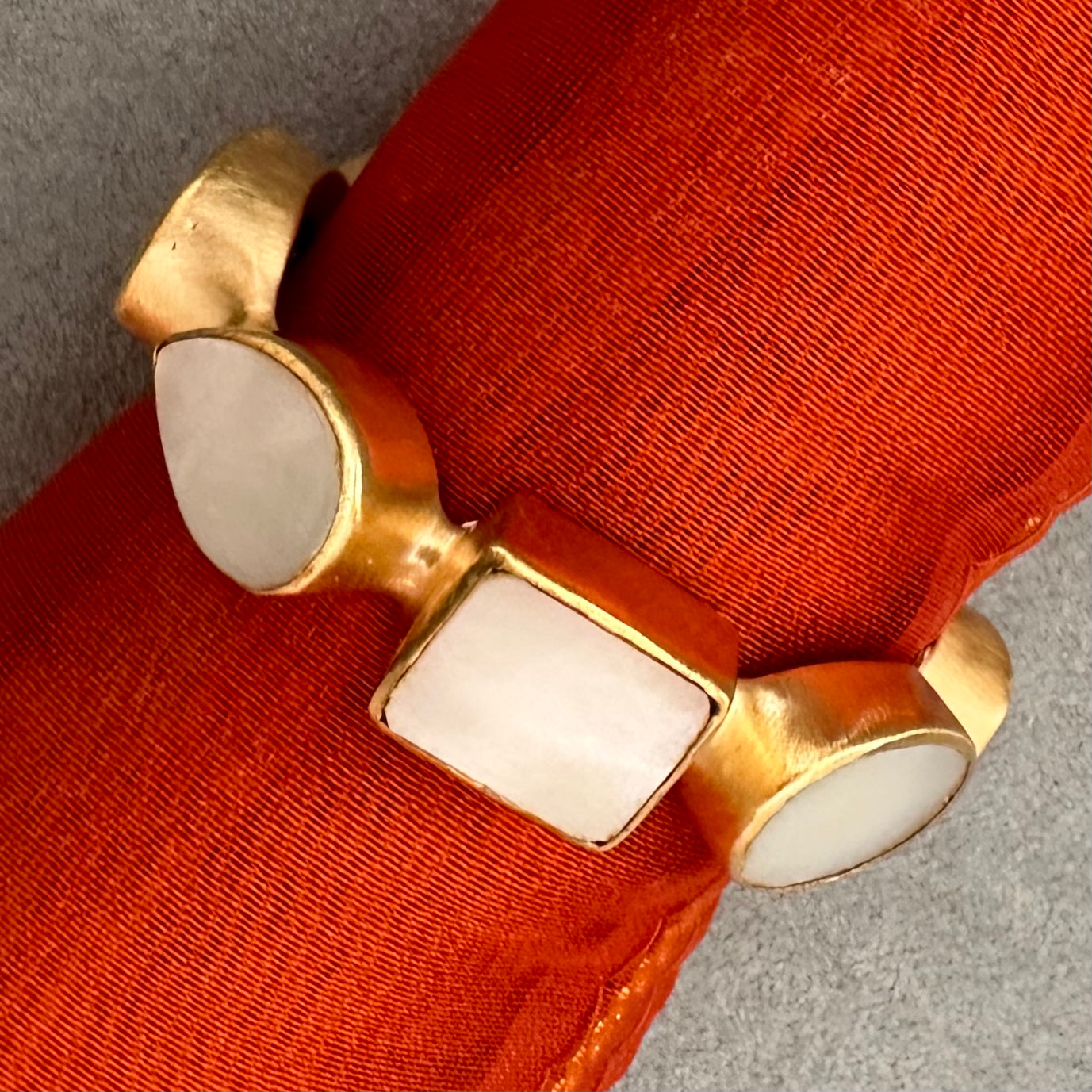 Yatra Gold Finish Cuff