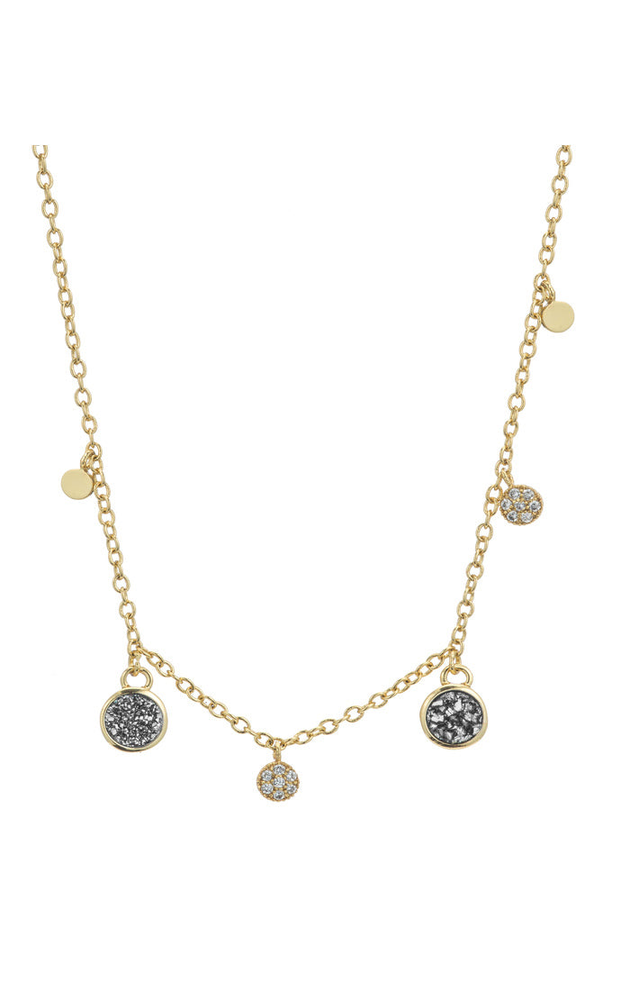 Gold Plate with Charms in Variations