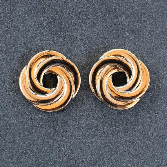 Gold Circle Swirl