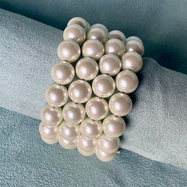 Pearl Coil Bracelet