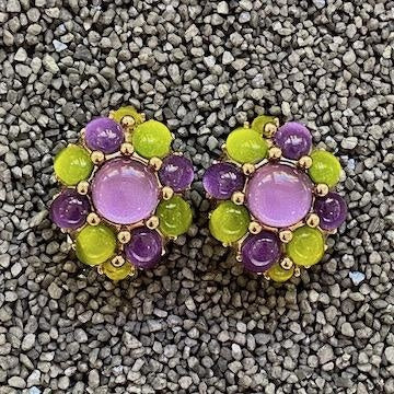 Starburst In Violet W/Green Details