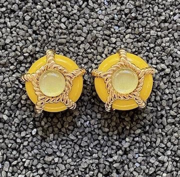 Sage & Gold Rope In Mustard