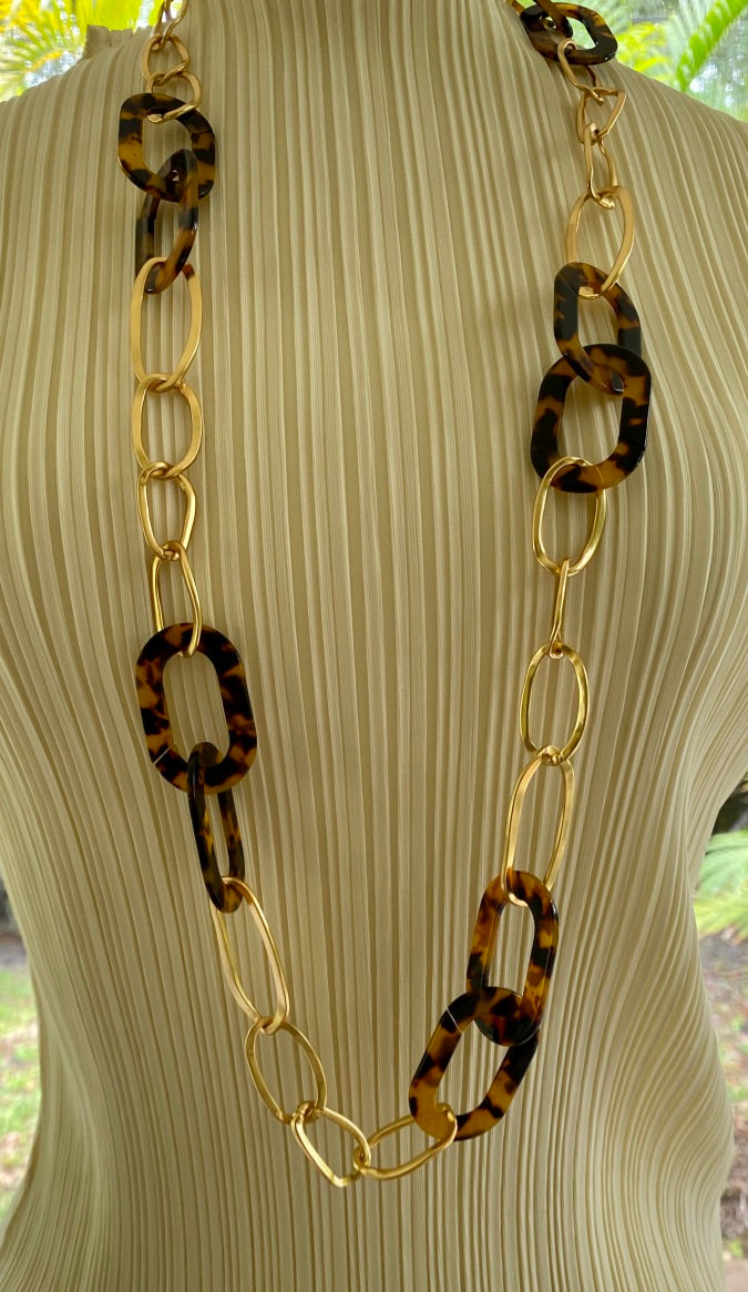 Sultan/N80060.10/Gld/Resin/Large/Link/Tort