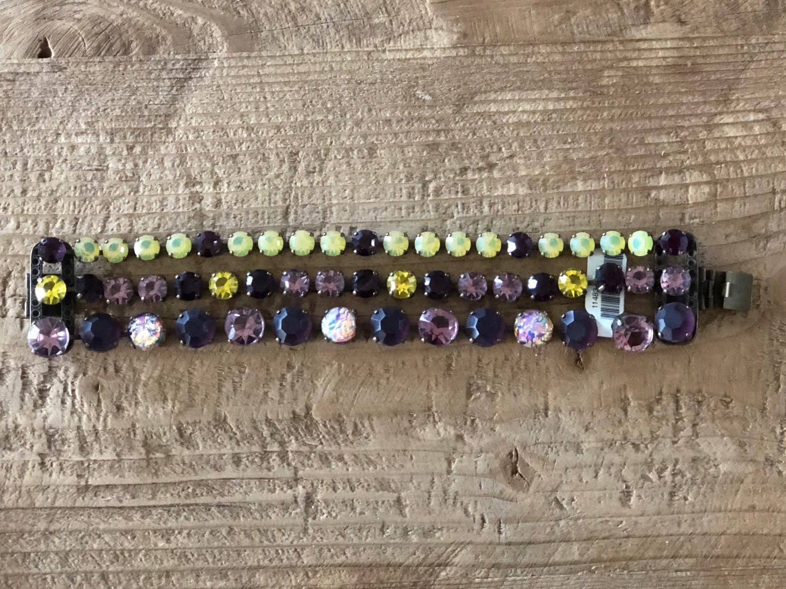 3 Tier Lime And Purple