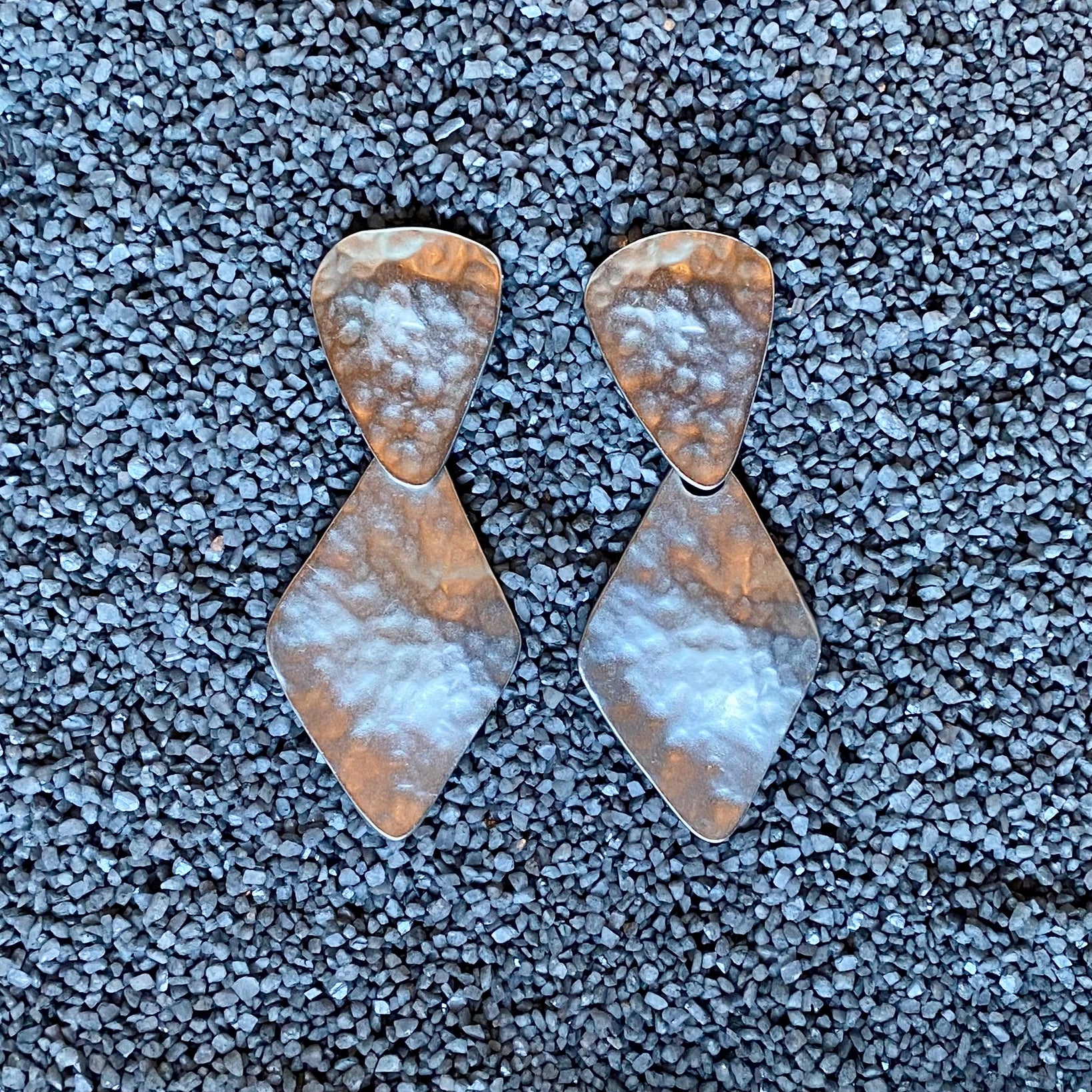 Silver Triangle Drop