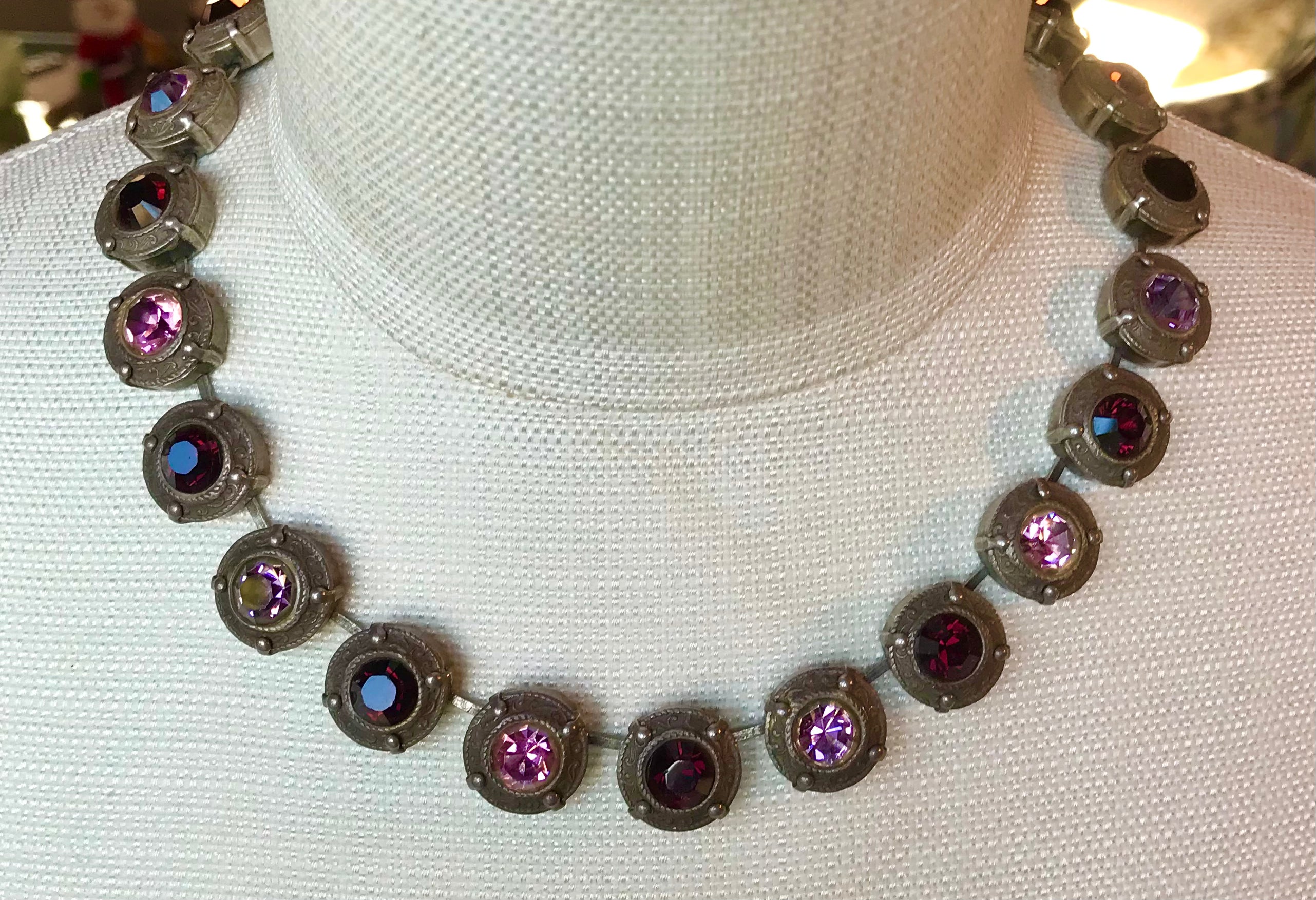 Blin/3198/Pewter Pink & Rose