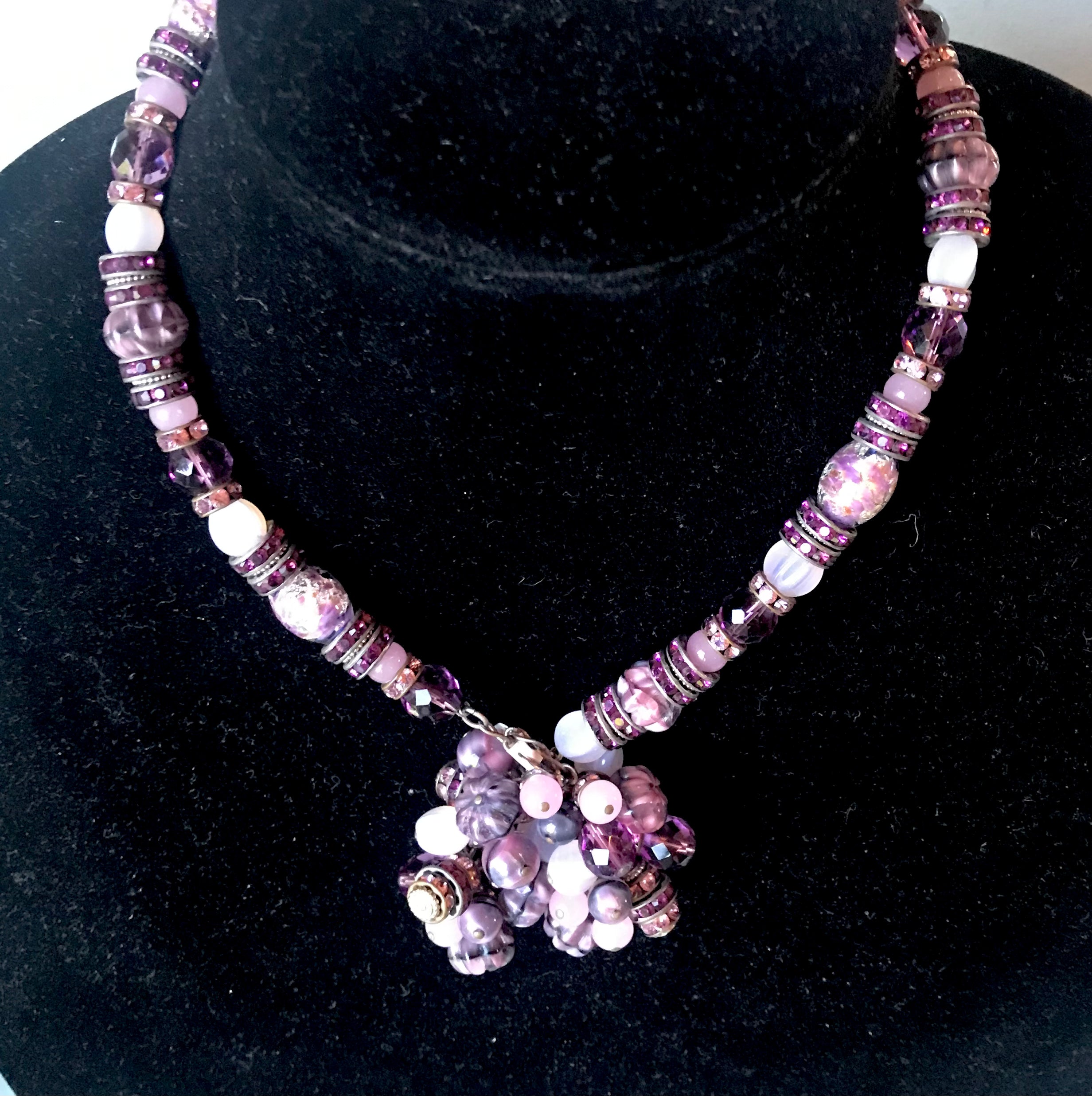 Patricia Amethyst Tie
