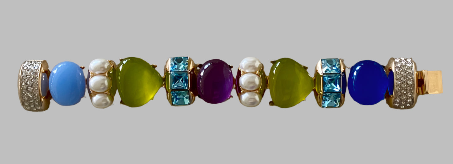 5 Spaced Hearts and Ovals