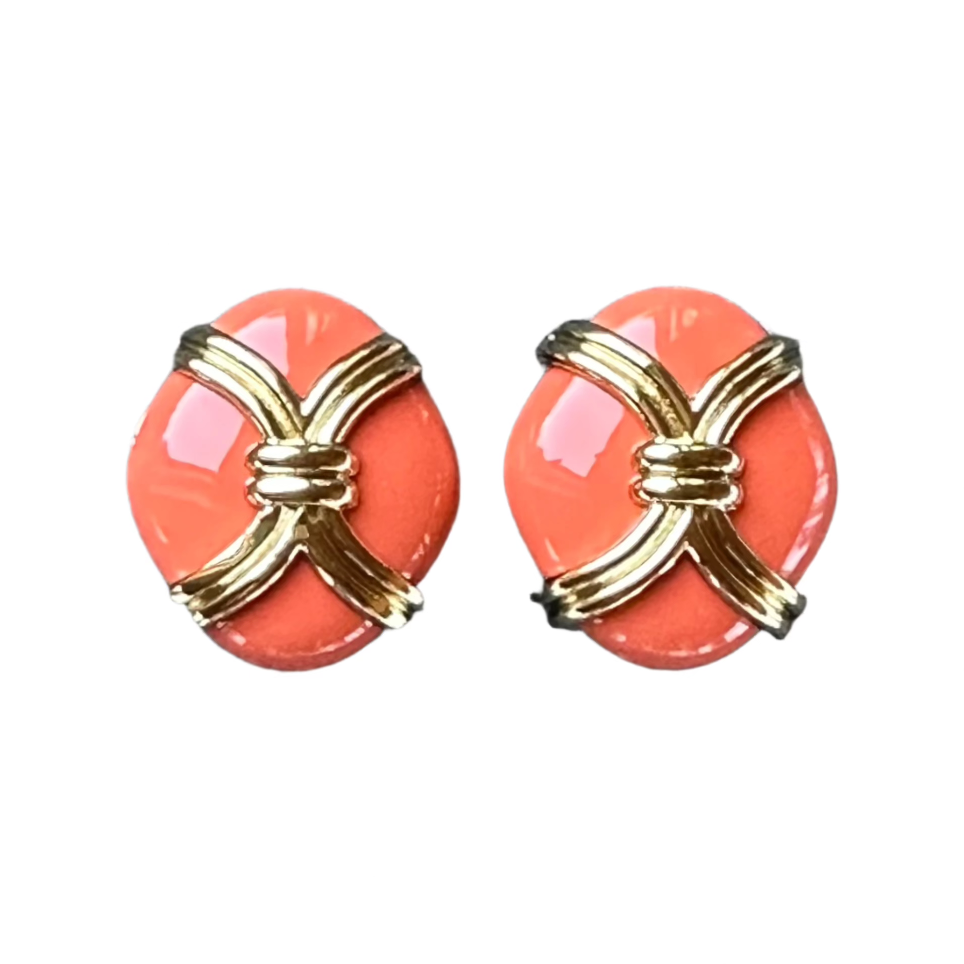 Colored Ovals with Half Circles Tied