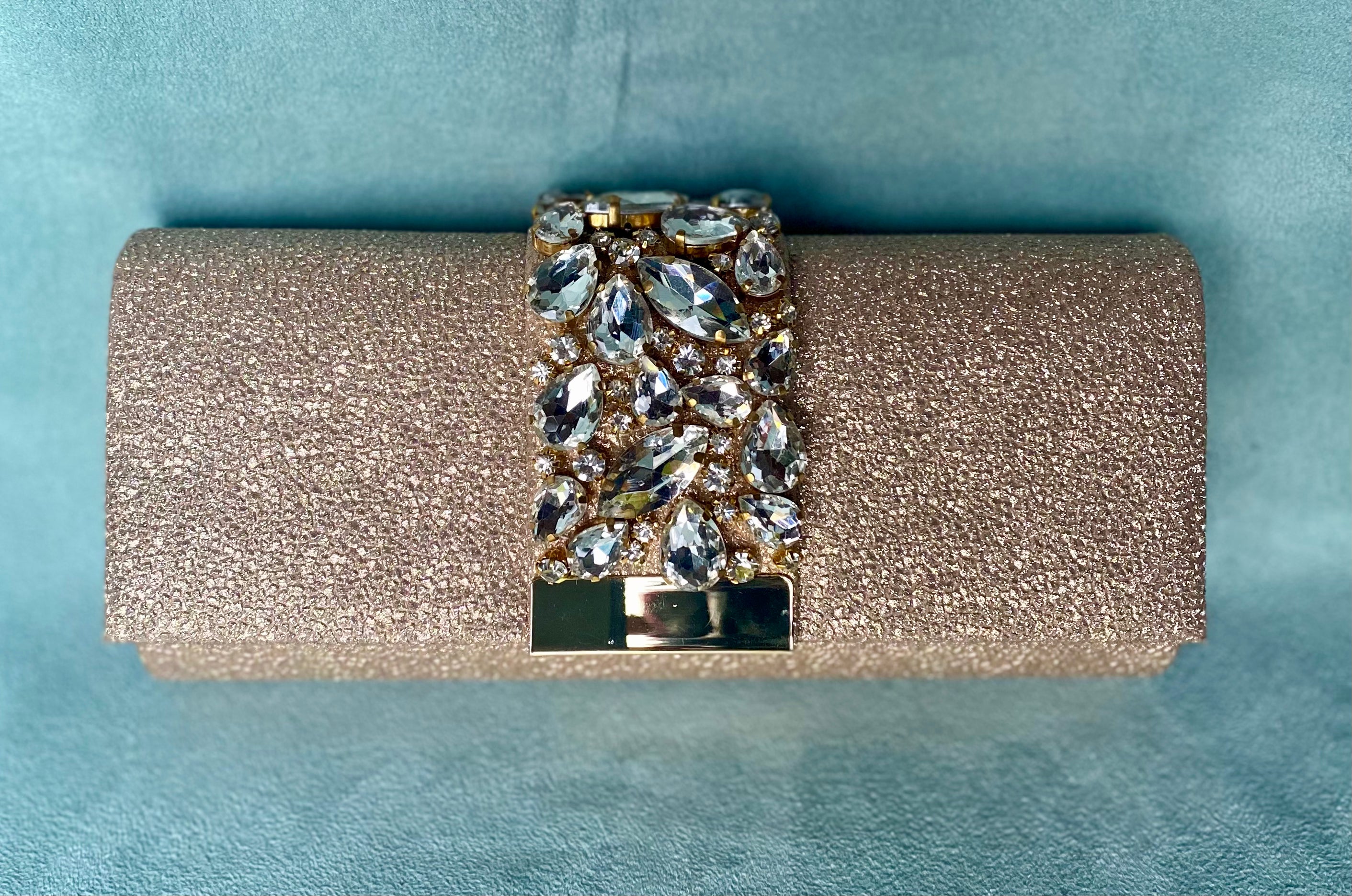 Metallic w Jeweled Tab in Colors