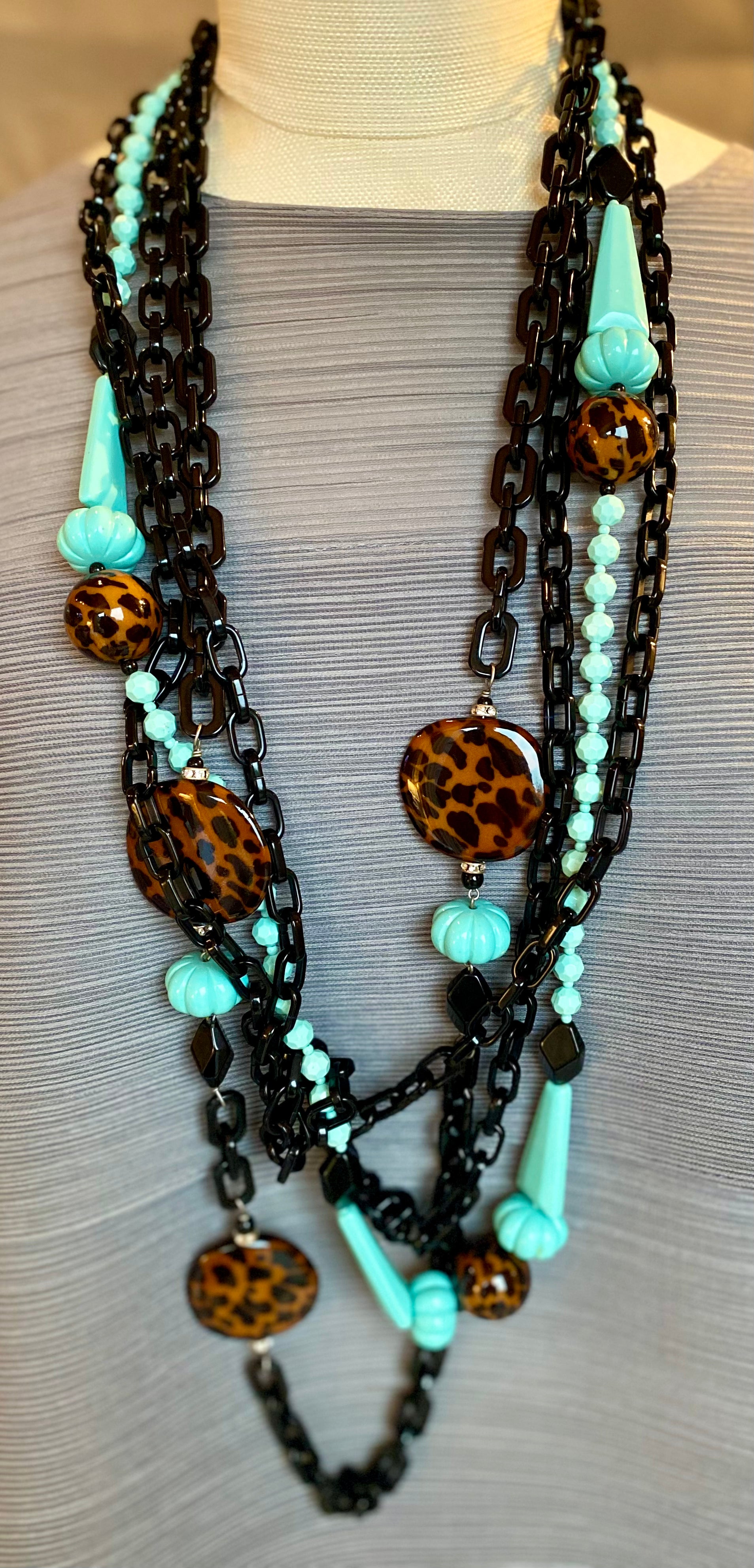 Vero Dodat Seachain Black Turquoise