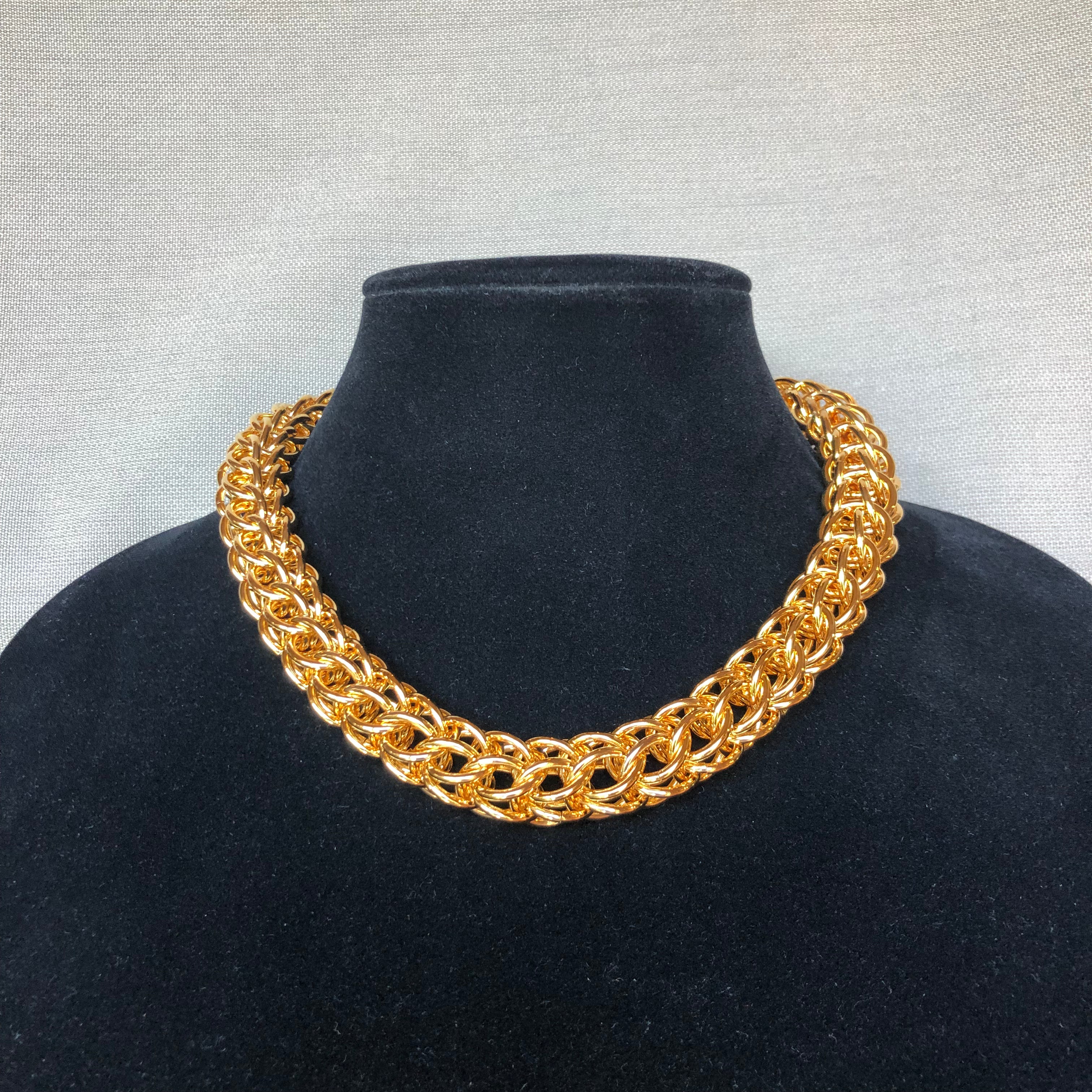 Multi Chain Links Gold with Magnets