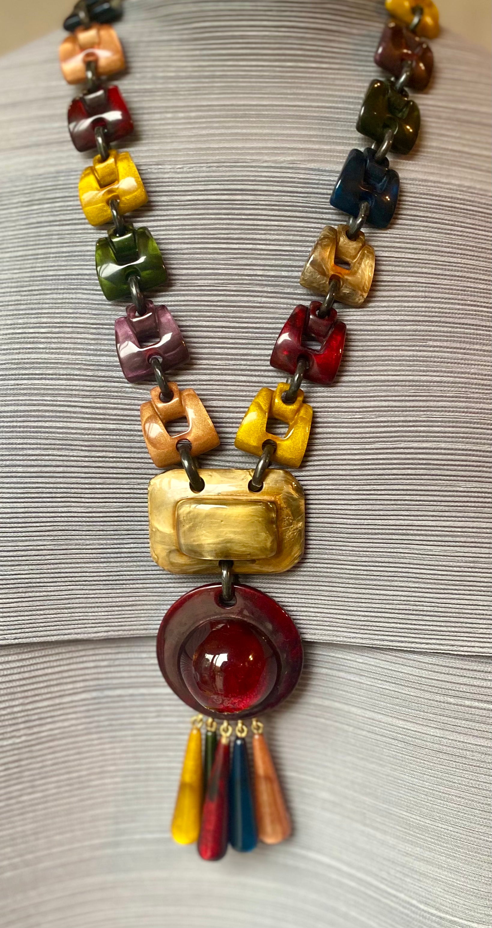 Murielle Beige w/ Tassel Multimix