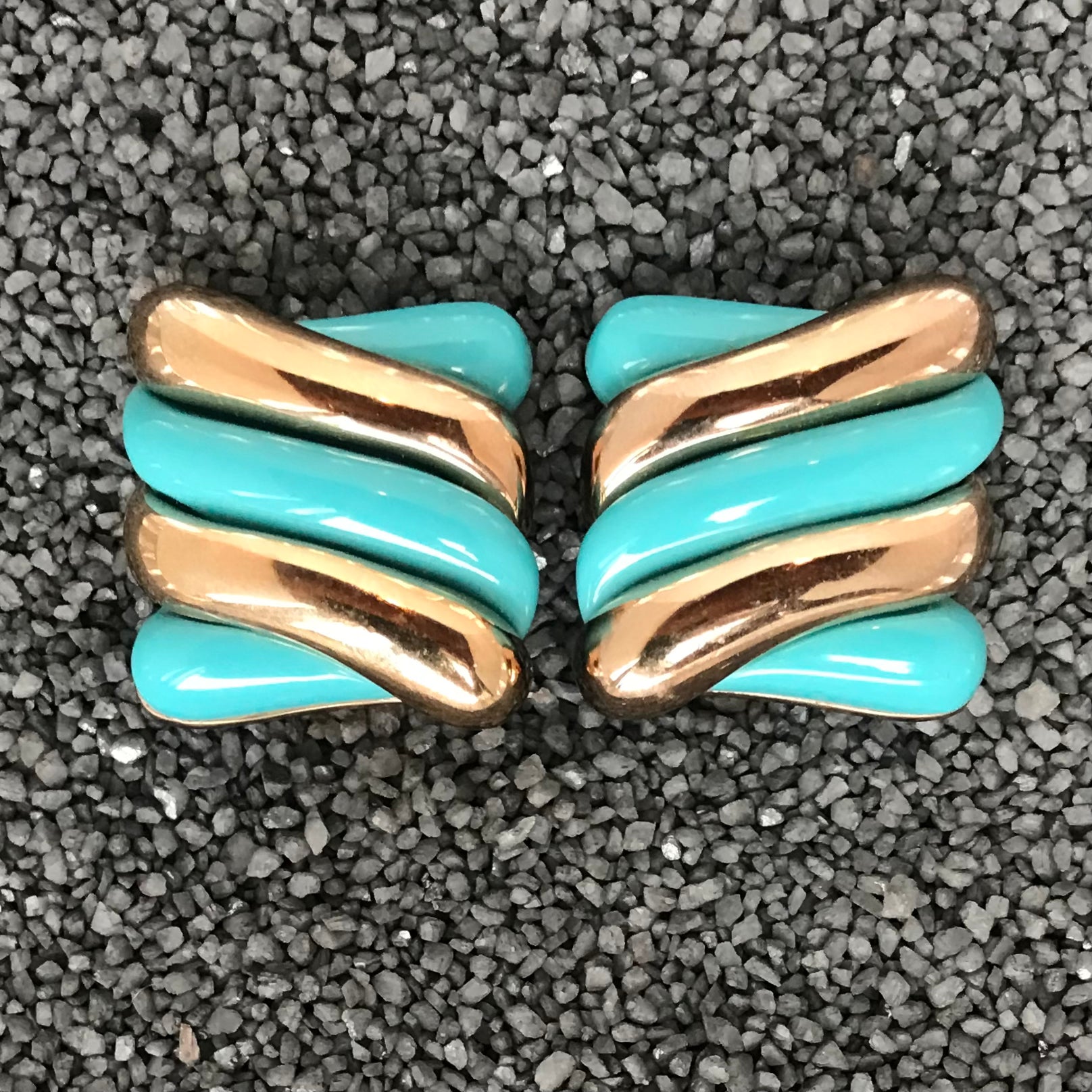 Square Strips Large with Colors