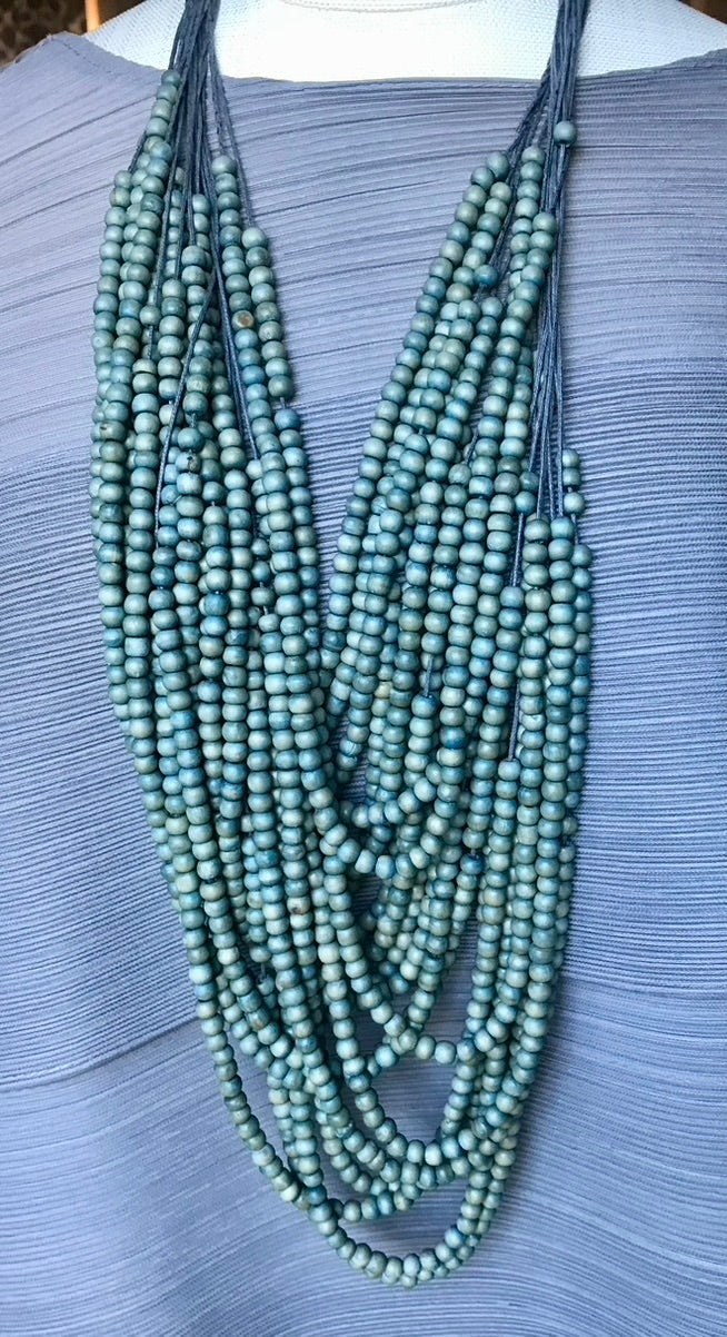 Kayu20 Denim Multistrand Smallbeads