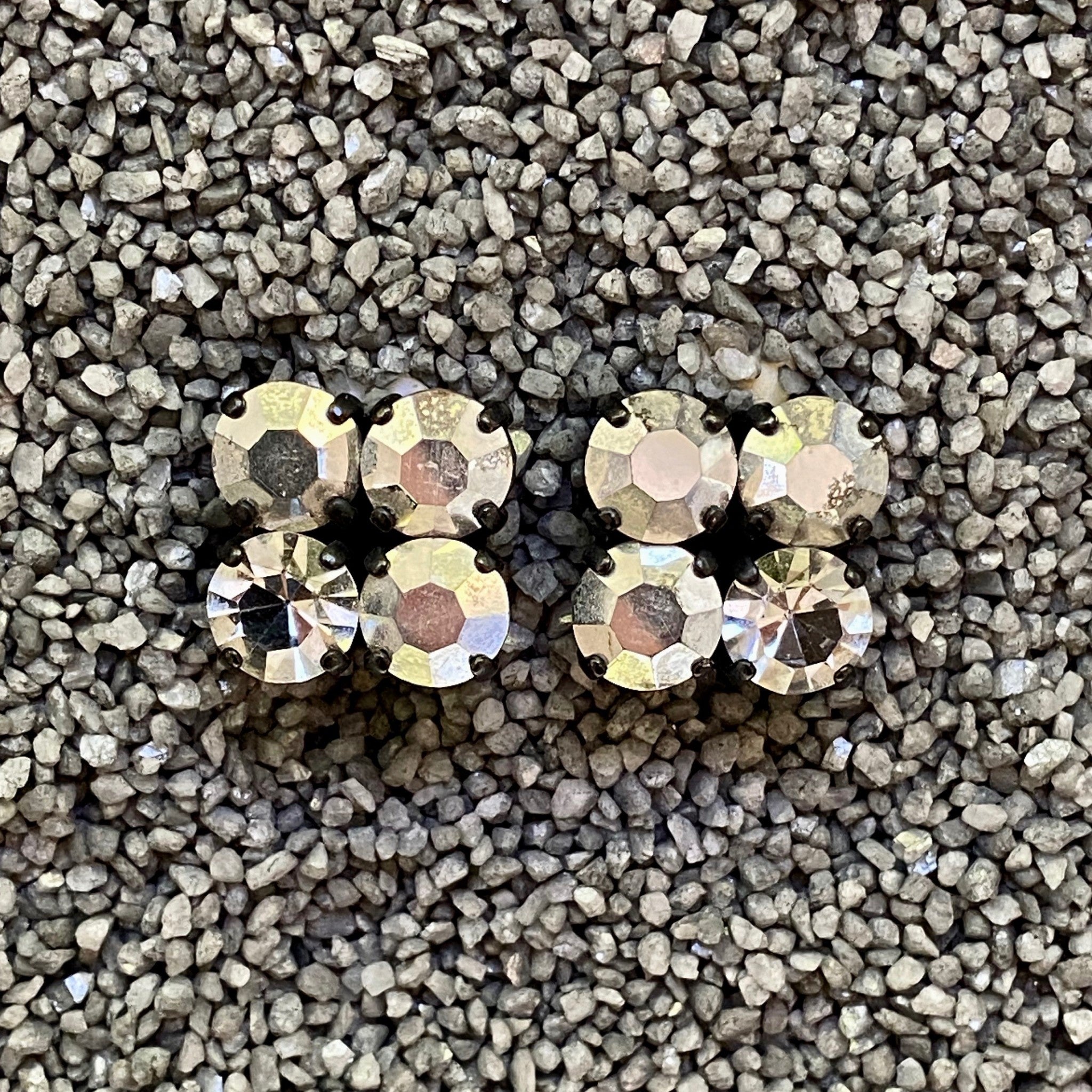 4 Stone Labrador Silver Crystals