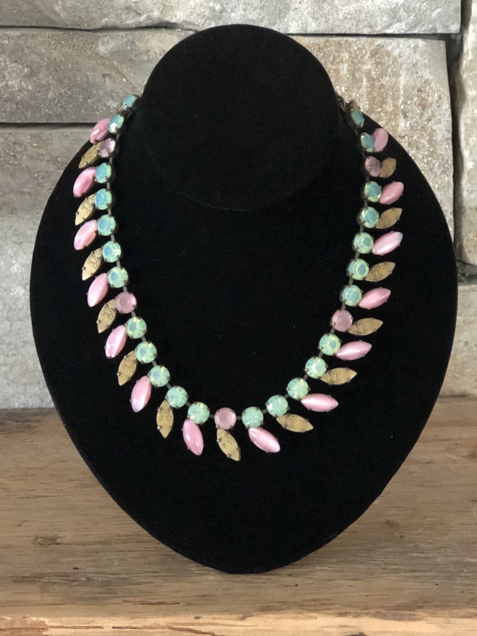 Petals Crystal Necklace