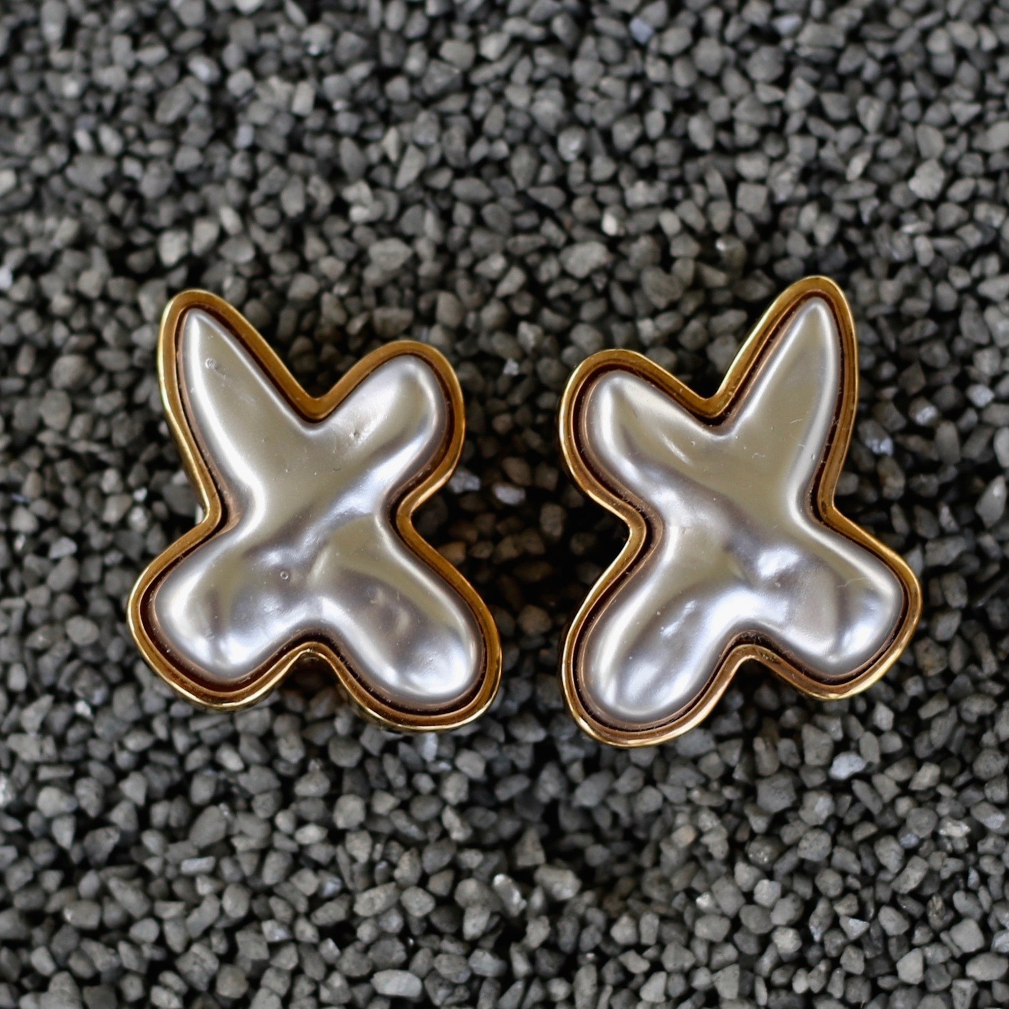 X Clip Earring