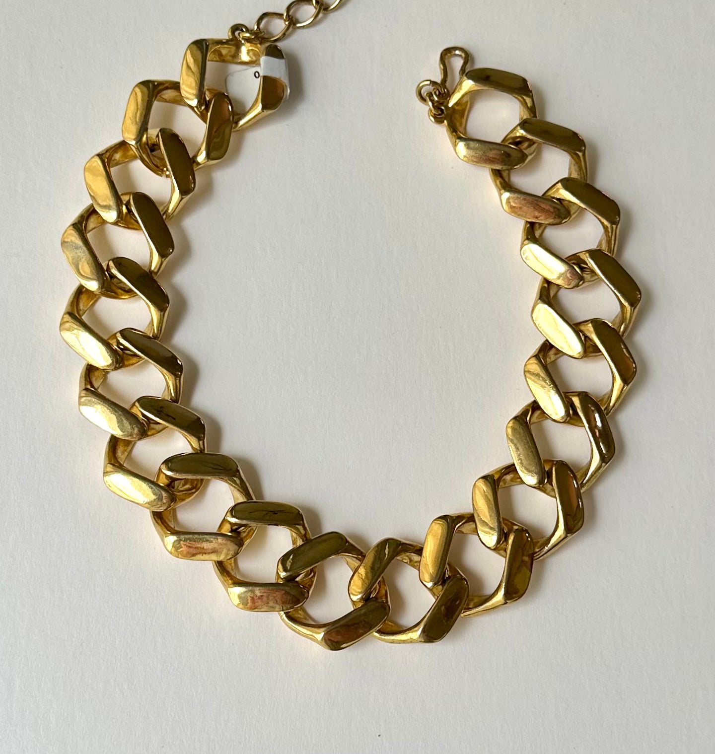 Flat Gold Links Medium