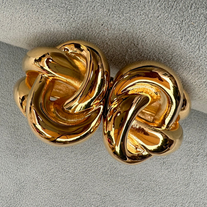 Polished Double Knot Hinged