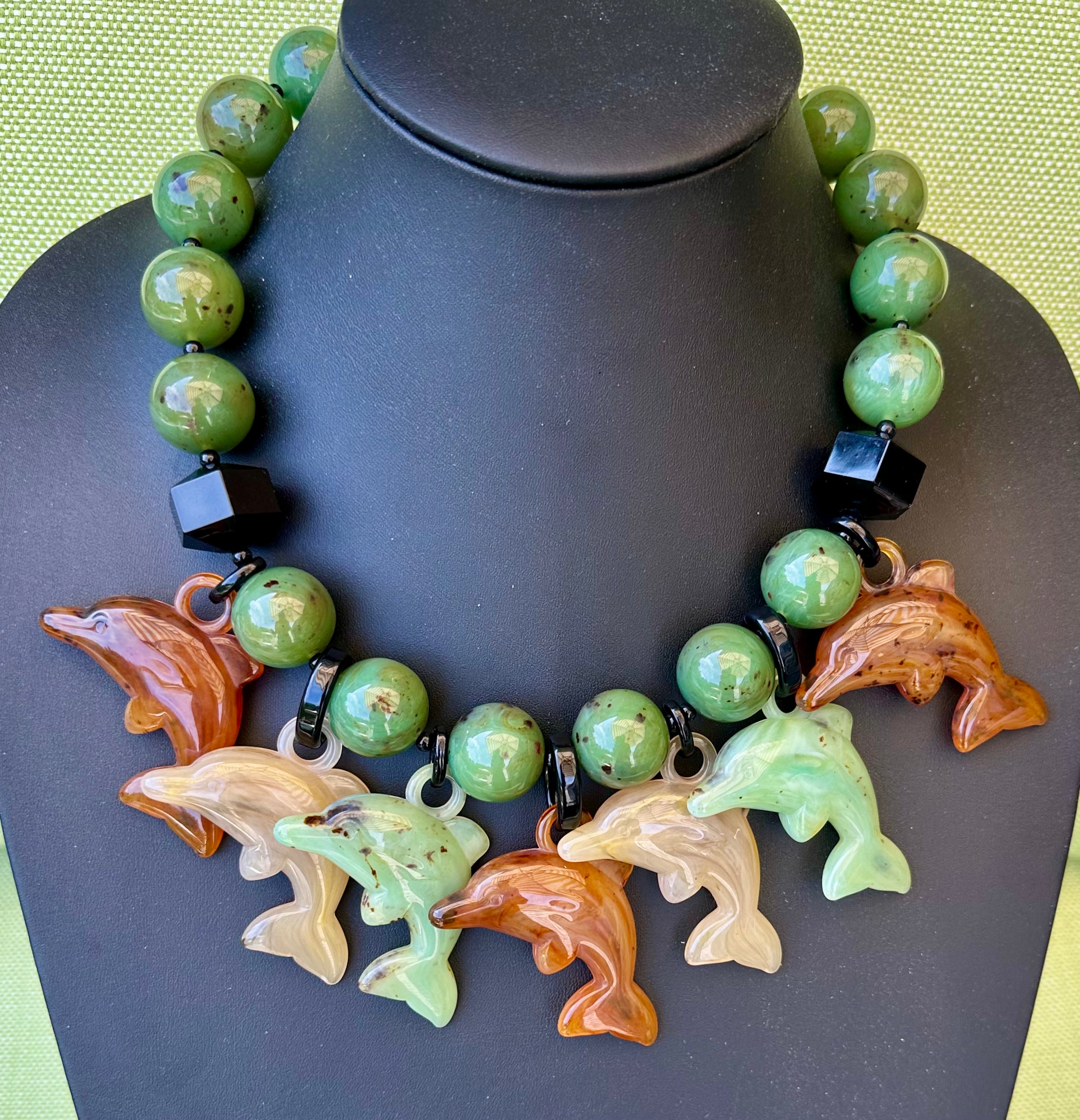 Dolphin Choker in Colors