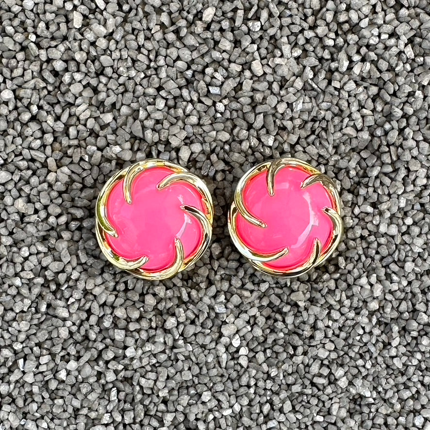 Center Color with Gold Swirl