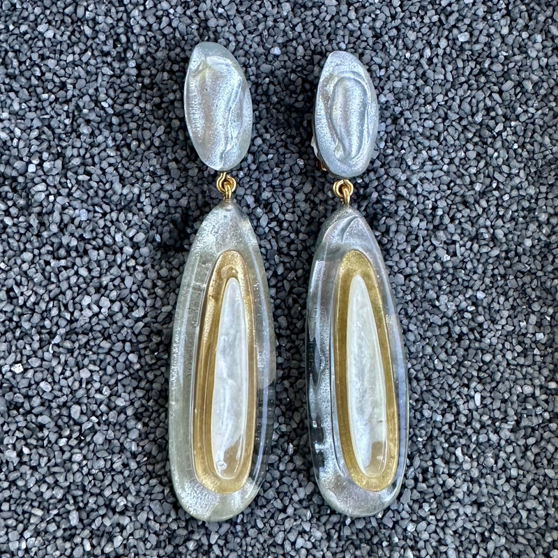Aurelie Silver Pearl with Gold Detail