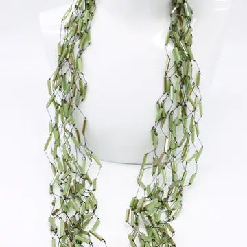 10 Strand Crystal Tubes