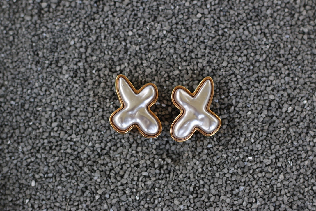 X Clip Earring