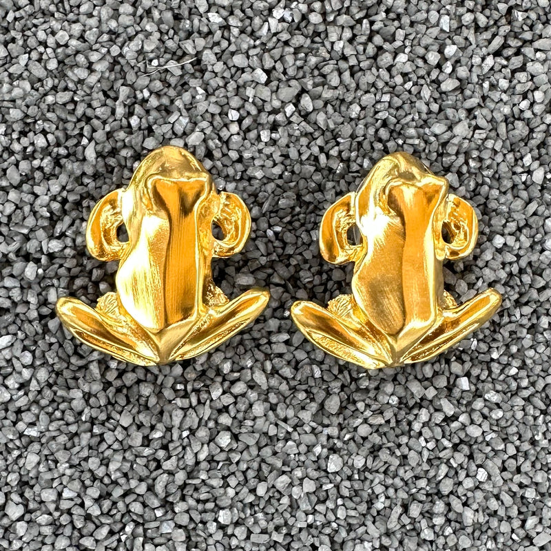 Satin Gold Frog