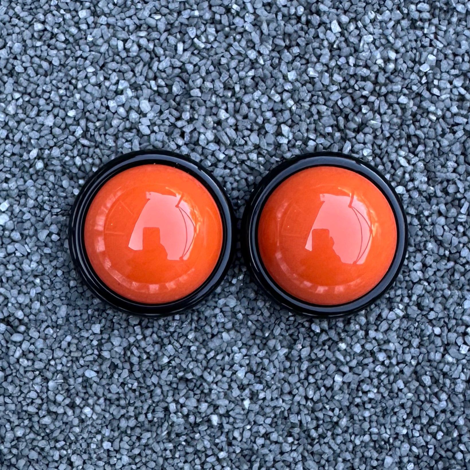 Large Button in Colors Clip