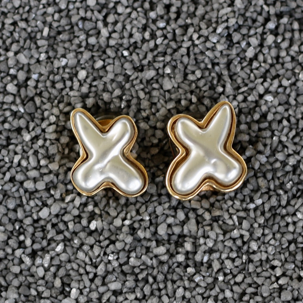 X Clip Earring