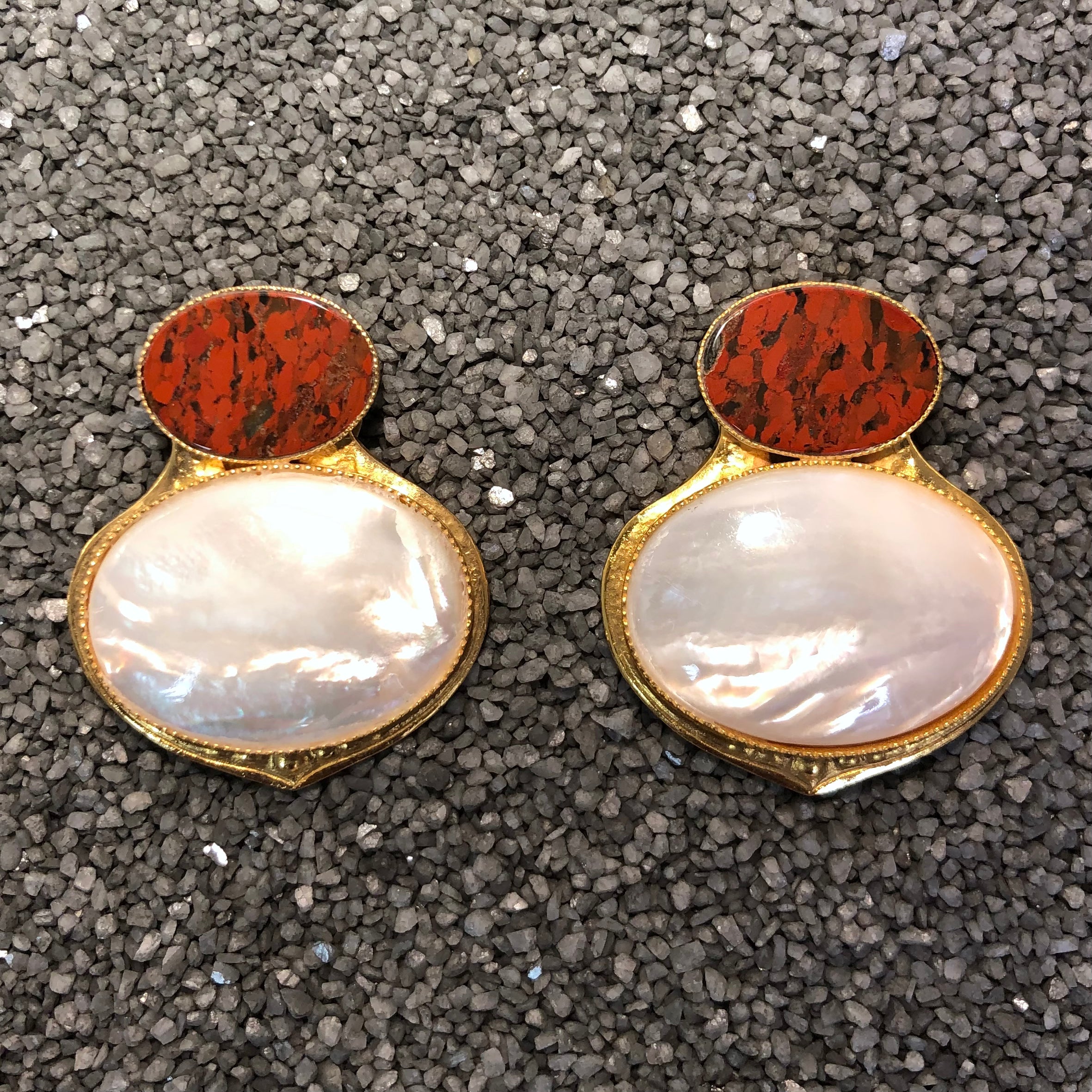 Gold Pearl Reddish  Brown