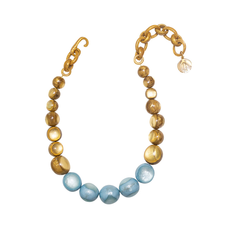 Grace Round Bead Choker in Colors