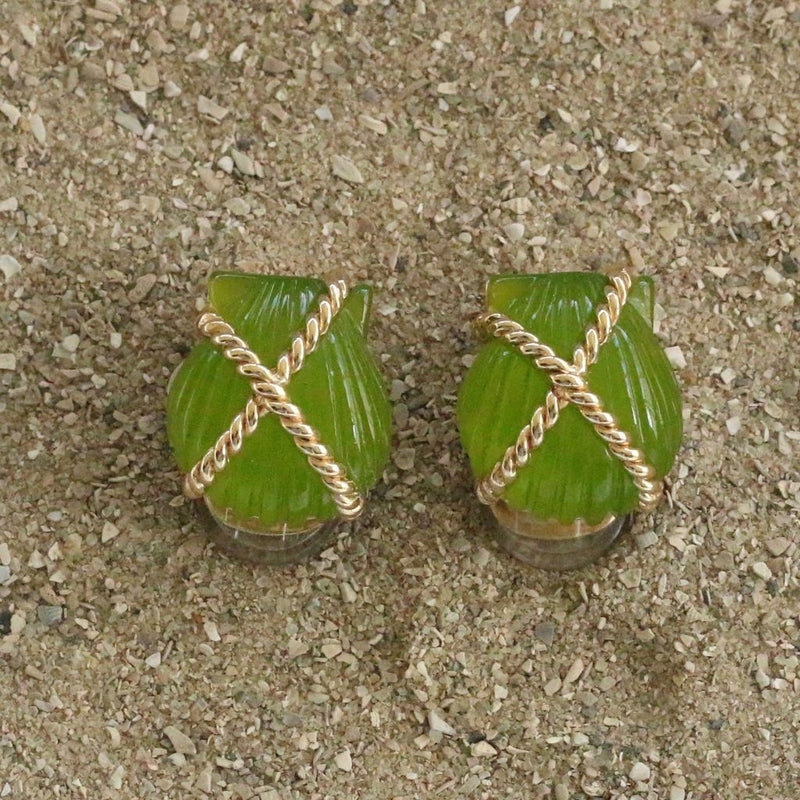 Vcexclusives: Shell Criss Cross Green
