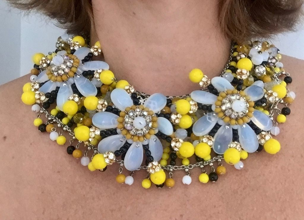Jacqueline Clear Yellow Black
