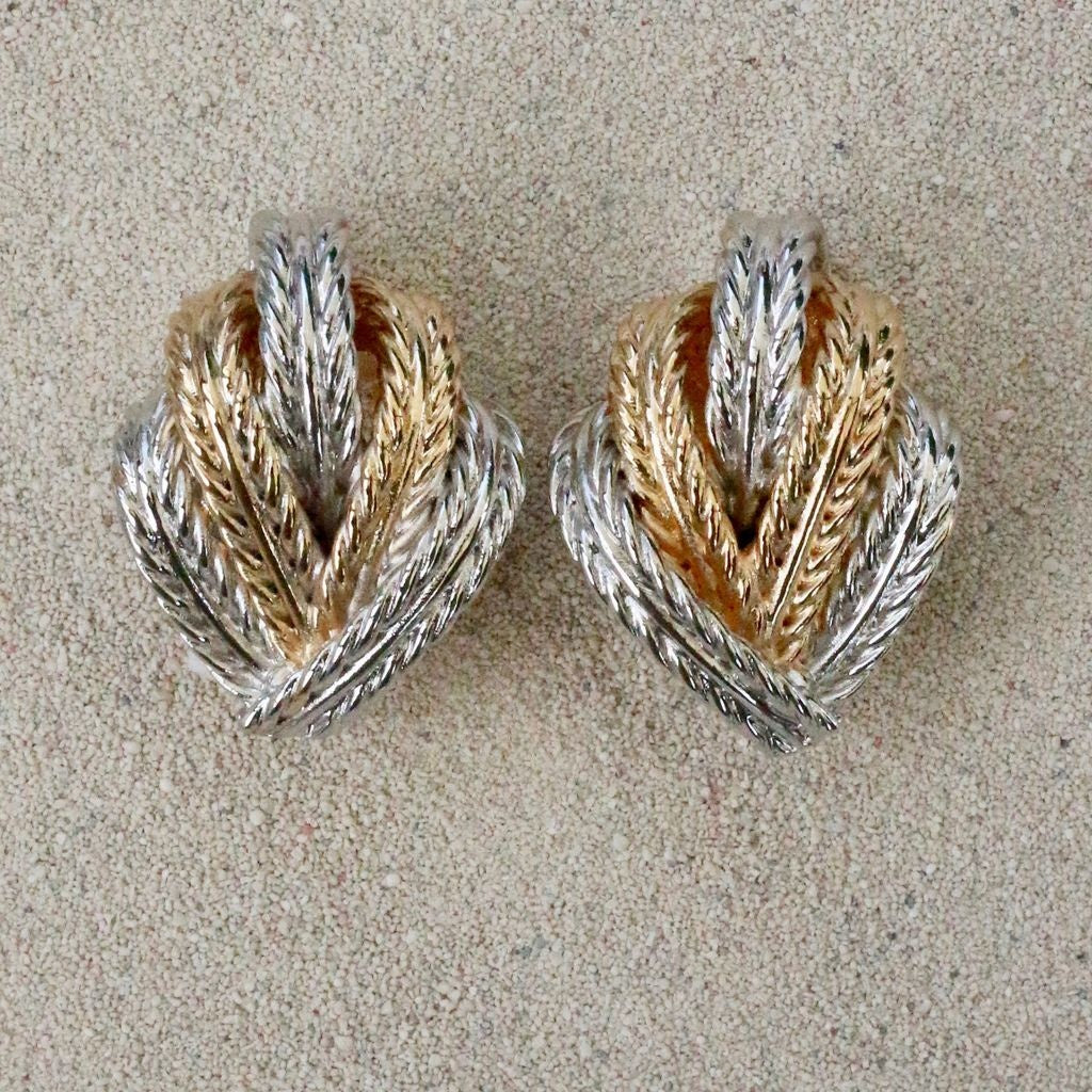 Leaf Fragments Gold & Silver