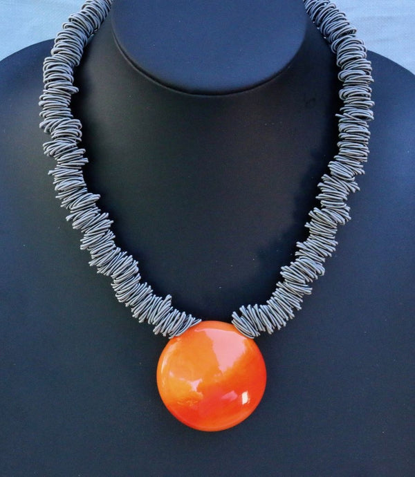 Vcexclusives: Maratea Orange With Silver Wire