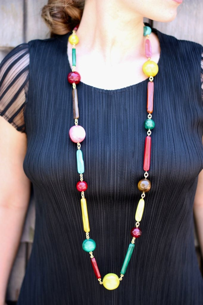 Beads and Rods Multi Colored