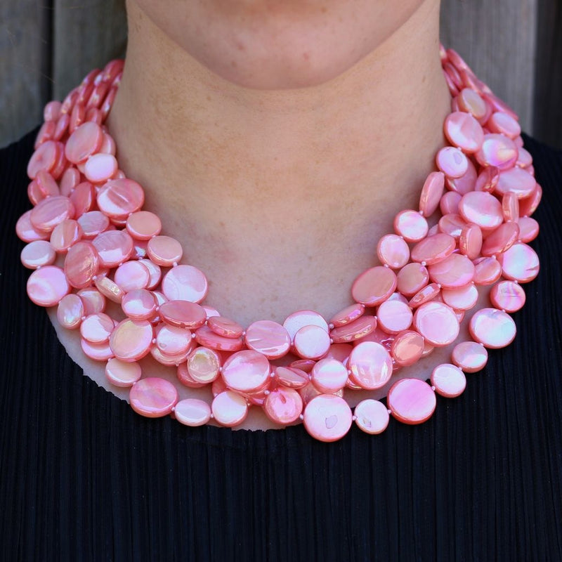 Vcexclusives: Chimes Glass Beads Pink