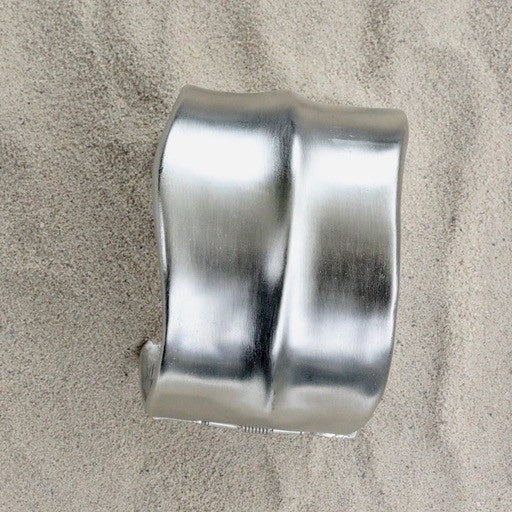 Kjlane: Satin Silver Cuff