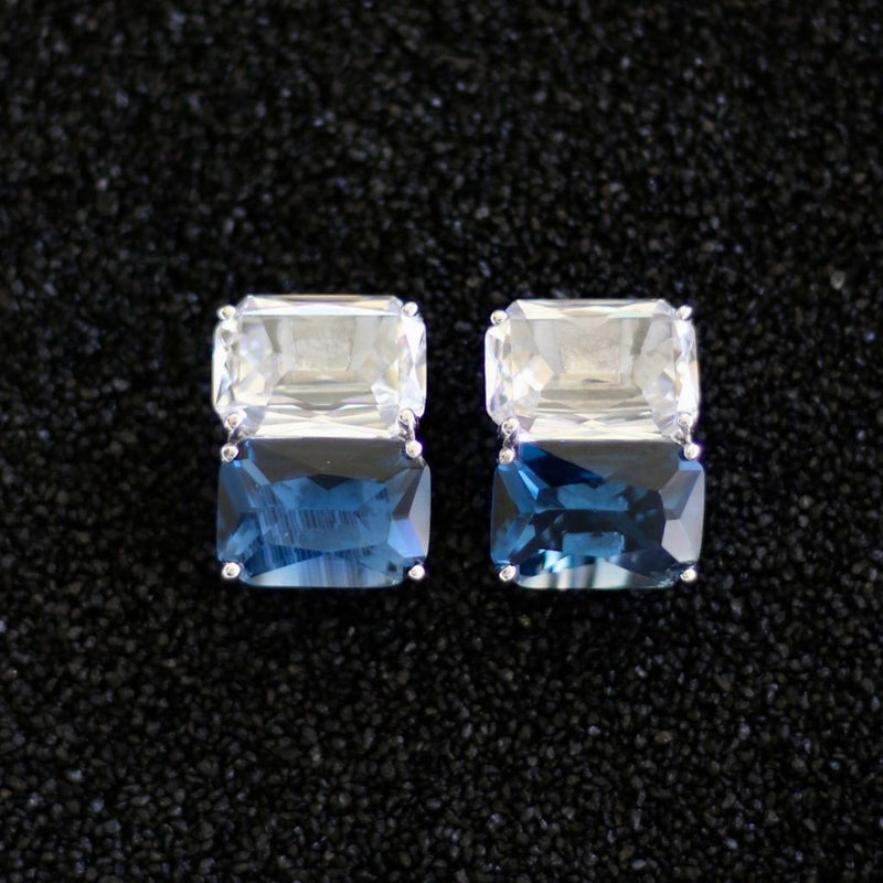 Jardin: Clear & Blue Double Stack