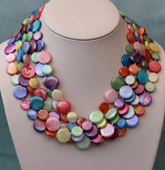 Vcexclusives: Chimes Glass Beads Multi Color