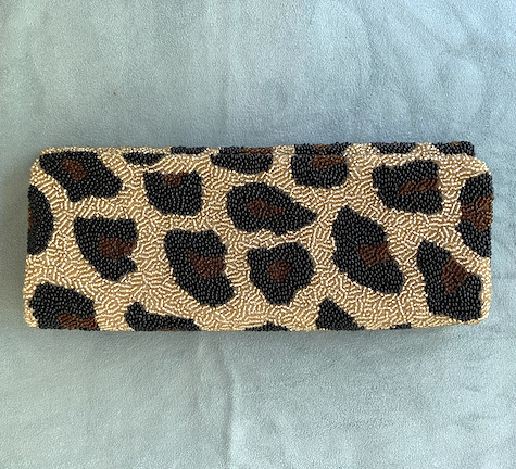 Vcexlusives: Beaded Clutch / Metalic