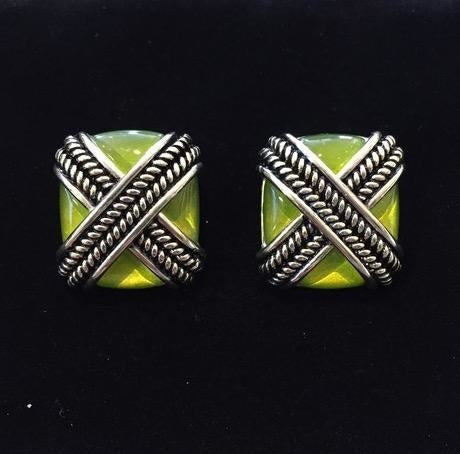Rope Cross In Lime