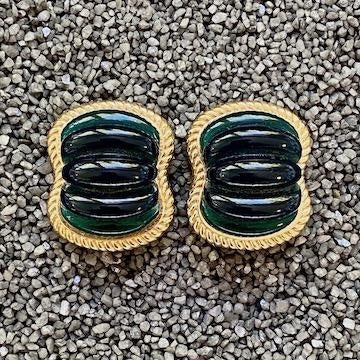 Vcexclusives: Emerald Green & Gold Ribs