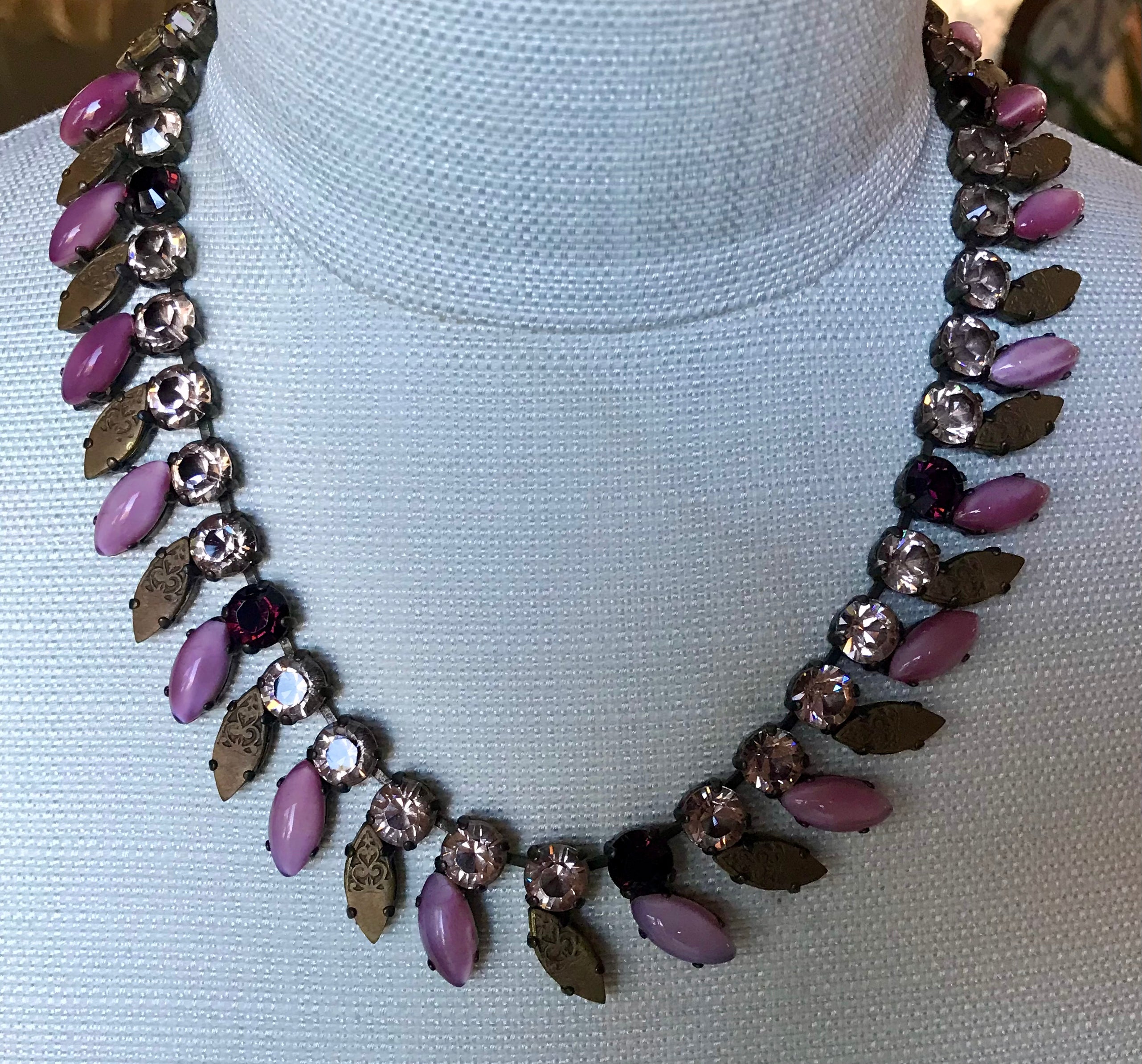 Petals Crystal Necklace