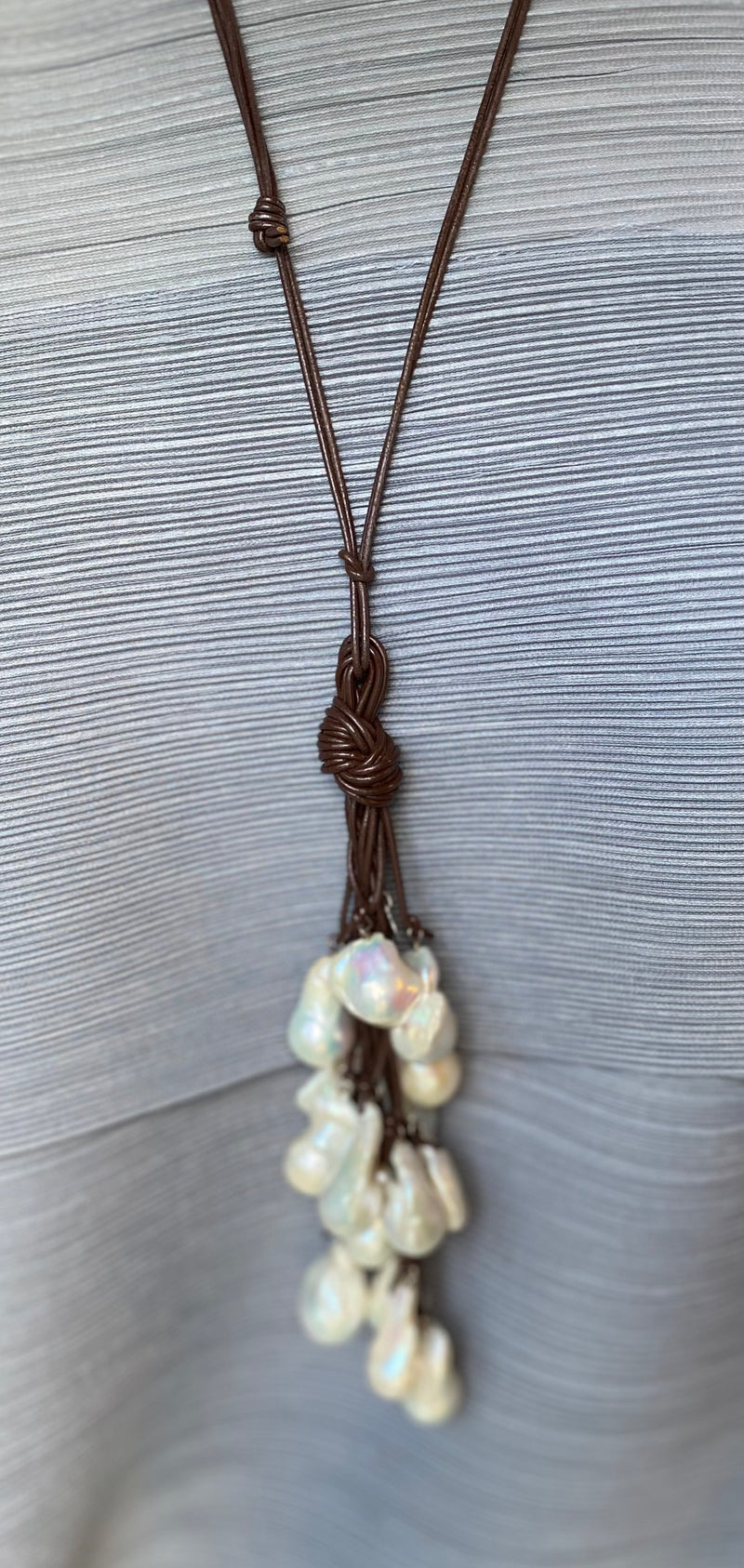 Baroque Pearls on Cord