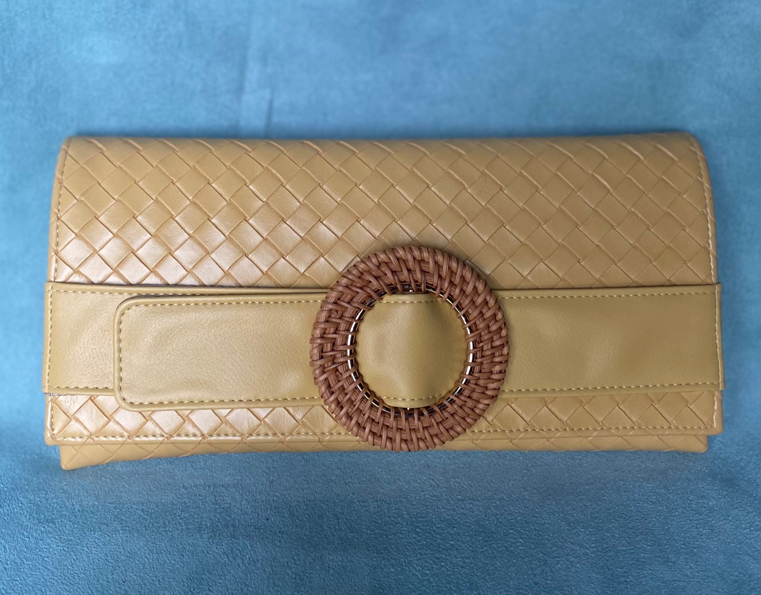 Woven Wicker Embossed in Colors